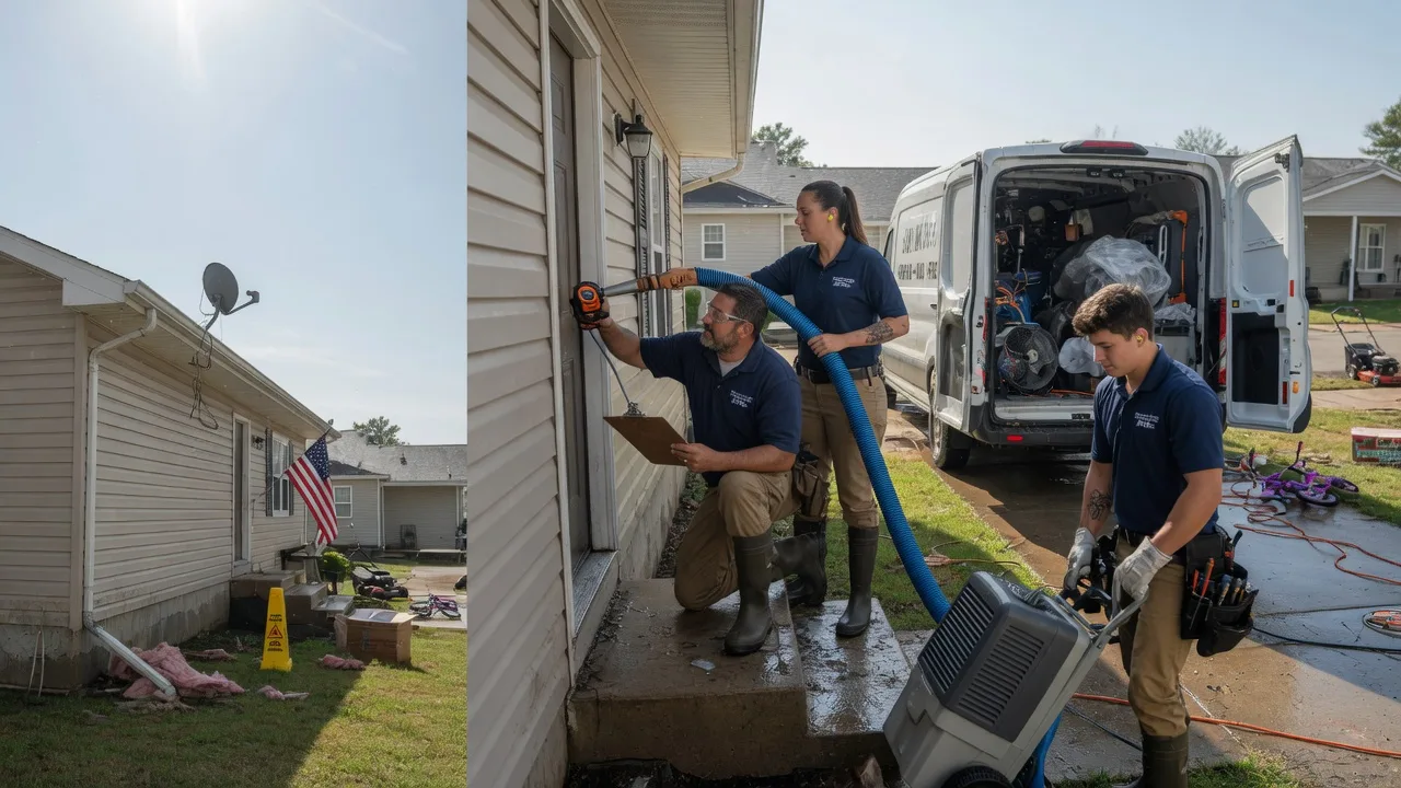 Ceiling Water Damage Restoration in New Richmond, OH near me